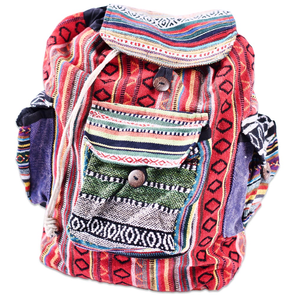 Hemp + Cotton Backpacks (Festivals and Travel) - Hemp Bags 2Hemp + Cotton Backpacks (Festivals and Travel) - Hemp Bags